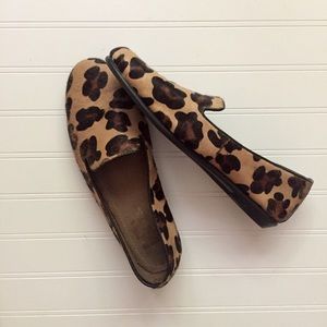 Aerosoles Leopard Print Betunia Smoking Flats
